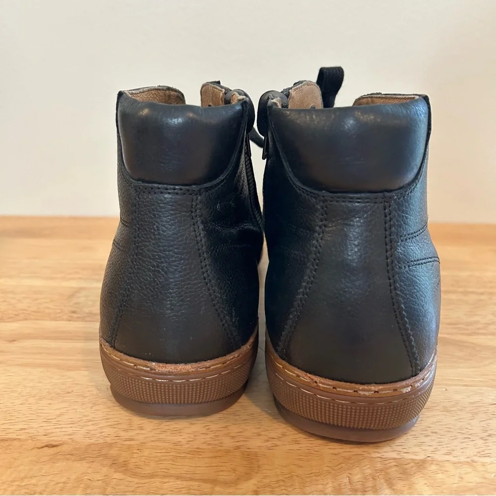 Florsheim Limited Crew Black Leather High Top Sneakers‎ Men’s 11M
